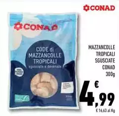 Conad - Mazzancolle Tropicali Sgusciate Conad - Mazzancolle Tropicali Sgusciate