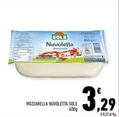 Sole - Mozzarella Nuvoletta