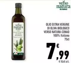 Oliva - Olio Extra Vergine Di  Biologico Verso Natura