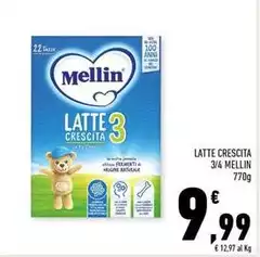 Mellin - Latte Crescita
