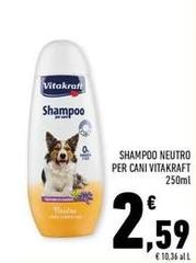 Vitakraft - Shampoo Neutro Per Cani