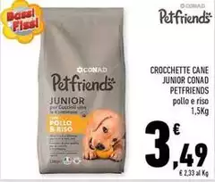 Conad - Crocchette Cane Junior Petfriends Conad - Crocchette Cane Junior Petfriends