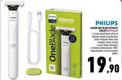Philips - Rasoio One Blade Dimmatiate