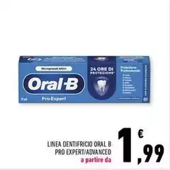 Oral b - Linea Dentifricio Pro Expert/advanced Oral b - Linea Dentifricio Pro Expert/advanced