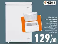 Ngm - Congelatore Orizzontale