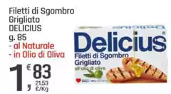 Delicius - Filetti Di Sgombro Grigliato