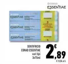 Essentiae - Dentifricio Essentiae - Dentifricio