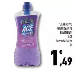 Ace - Detersivo Igienizzante Pavimenti