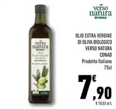 Conad - Olio Extra Vergine Di Oliva Biologico Verso Natura