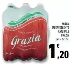 Grazia - Acqua Effervescente Naturale Grazia - Acqua Effervescente Naturale
