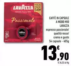 Lavazza - Caffè In Capsule A Modo Mio
