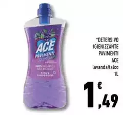 Ace - Detersivo Igienizzante Pavimenti