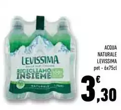 Levissima - Acqua Naturale Levissima - Acqua Naturale