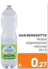 San Benedetto - Acqua Oligominerale Naturale