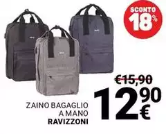 Ravizzoni - Zaino Bagaglio A Mano
