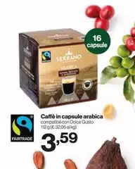 Serrano - Caffè In Capsule Arabica