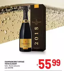Brut - Champagne  Vintage Veuve Clicquot