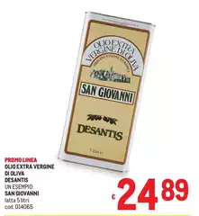 Linea - Olio Extra Vergine Di Oliva Desantis