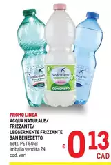 San Benedetto - Acqua Naturale/ Frizzante/ Leggermente Frizzante