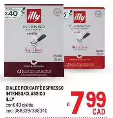 Illy - Cialde Per Caffè Espresso Intenso/Classico