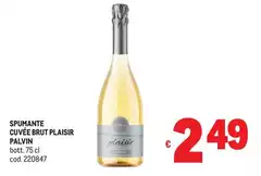 Brut - Spumante Cuvée  Plaisir