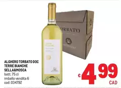 Sella & mosca - Alghero Torbato DOC Terre Bianche