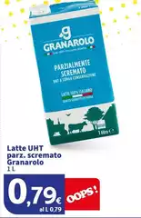 Granarolo - Latte UHT Parz. Scremato