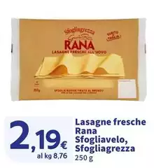 Rana - Lasagne Fresche Sfogliavelo, Sfogliagrezza