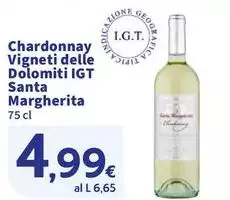Santa margherita - Chardonnay Vigneti Delle Dolomiti IGT Santa margherita - Chardonnay Vigneti Delle Dolomiti IGT