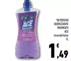 Ace - Detersivo Igienizzante Pavimenti Ace - Detersivo Igienizzante Pavimenti