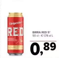 Edelmeister - Birra Red 5°