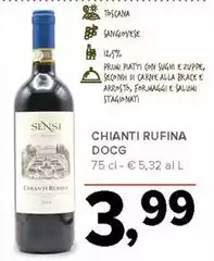 Sensi - Chianti Rufina DOCG