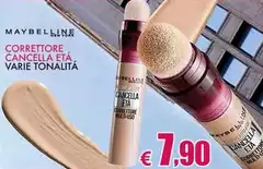 Maybelline - Correttore Cancella Eta Varie Tonalitá Maybelline - Correttore Cancella Eta Varie Tonalitá