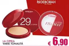 Deborah - La Cipria Varie Tonalitá Deborah - La Cipria Varie Tonalitá
