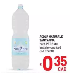 Sant'anna - Acqua Naturale