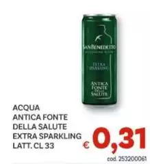 San Benedetto - Acqua Antica Fonte Della Salute Extra Sparkling