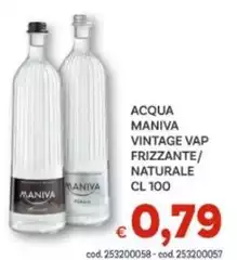Maniva - Acqua