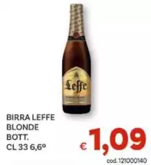 Leffe - Birra Blonde Bott. Leffe - Birra Blonde Bott.