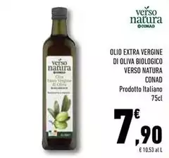 Oliva - Olio Extra Vergine Di  Biologico Verso Natura