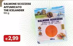 The Icelander - Salmone Scozzese Affumicato 100 G The Icelander - Salmone Scozzese Affumicato 100 G