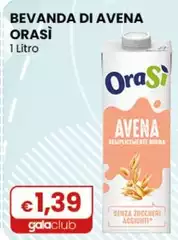 Orasì - Bevanda Di Avena 1 Litro