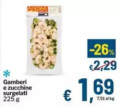 Gamberi E Zucchine Surgelati Gamberi E Zucchine Surgelati