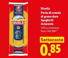 Divella - Pasta Di Semola Di Grano Duro Spaghetti Ristorante Divella - Pasta Di Semola Di Grano Duro Spaghetti Ristorante