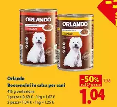 Orlando - Bocconcini In Salsa Per Cani