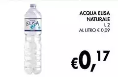 Elisa - Acqua  Naturale