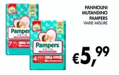 Pampers - Pannolini Mutandino