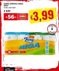 Foxy - Carta Igienica Mega
