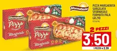 Sfornasole - Pizza Margherita Surgelata Formato Pala Sfornasole - Pizza Margherita Surgelata Formato Pala