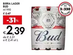 Bud - Birra Lager