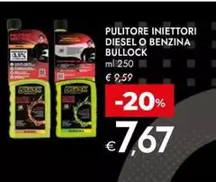 Bullock - Pulitore Iniettori Diesel O Benzina